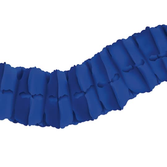Beistle 12ft. Blue Leaf Garlands, 2ct.